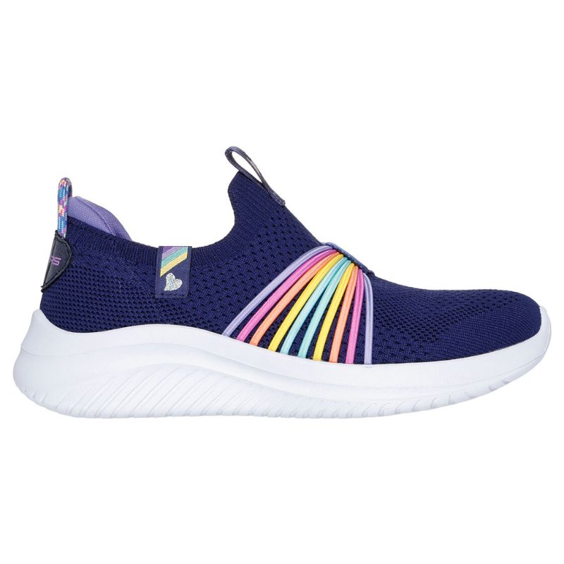 Hガール Skechers Girls Ultra Flex 30 Rainbow Speed | Tootsies Shoe Market
