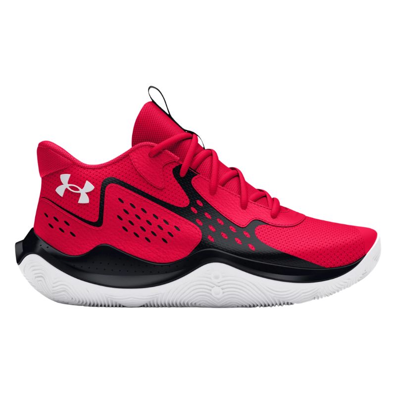 Under Armour Youth Jet 23 Basketball Shoes Red 5.5