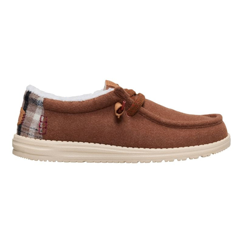 Hey Dude Mens wally cozy plaid | Tootsies Shoe Market