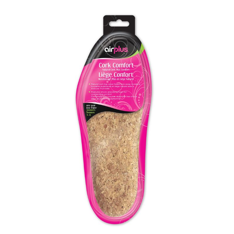 Natural cork hotsell insole