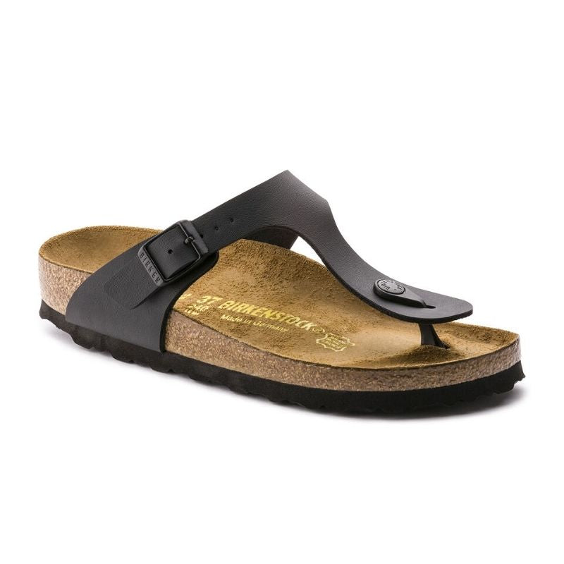 Women's Gizeh Birko-flor Black - BIRKENSTOCK - Tootsies Shoe Market - Sandals