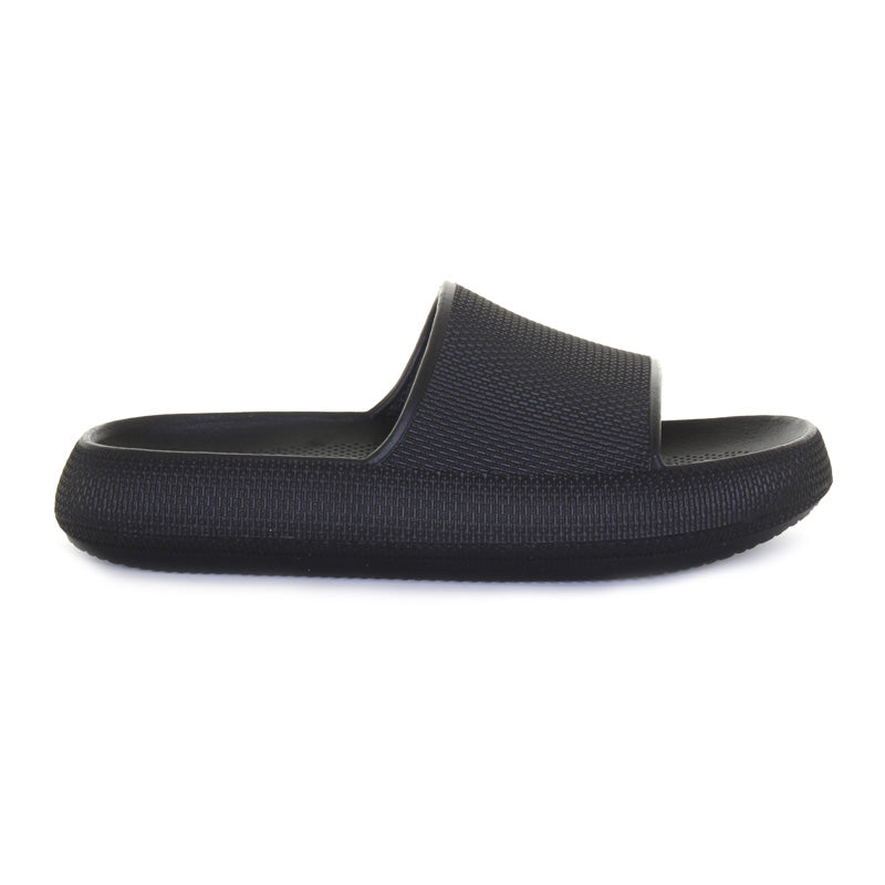 STUPID COMFORTABLE, Womens Easy Peasy One Band Slide