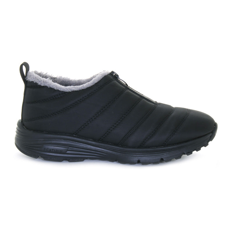 Zipper outlet black boots