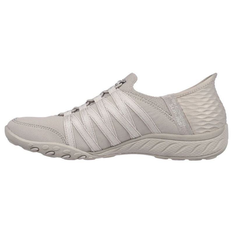 Womens Slip Ins Breathe Easy Roll - Skechers - Tootsies Shoe Market - Sneakers/Athletic