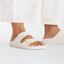Women's Arizona Eggshell Eva Eggshell - BIRKENSTOCK - Tootsies Shoe Market - Sandals
