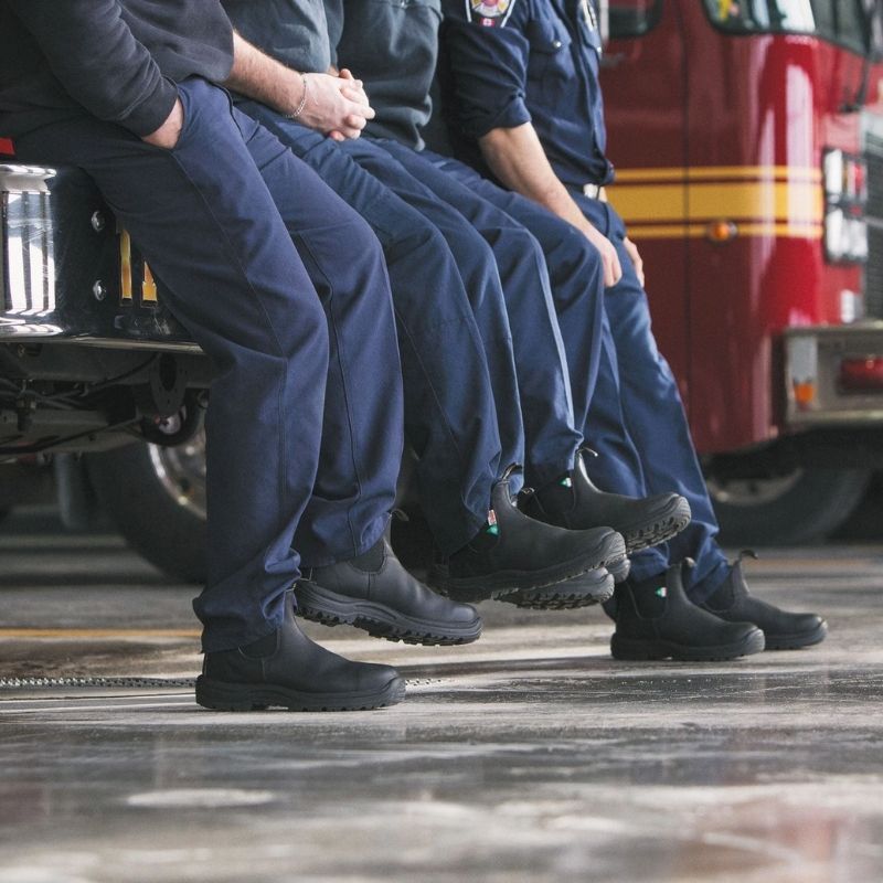 Blundstone | Unisex 163 work & safety black | Tootsies Shoe Market