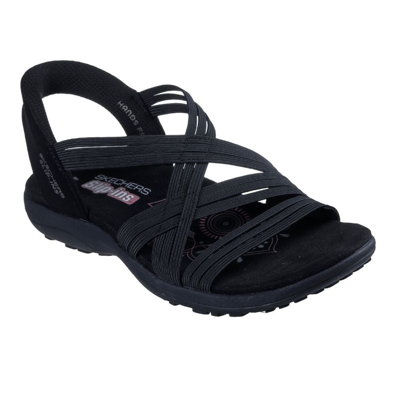 Womens Slip Ins Reggae Simply Strechy - Skechers - Tootsies Shoe Market - Sandals