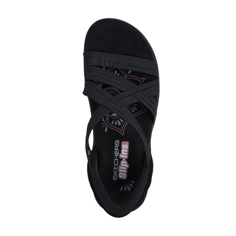 Womens Slip Ins Reggae Simply Strechy - Skechers - Tootsies Shoe Market - Sandals