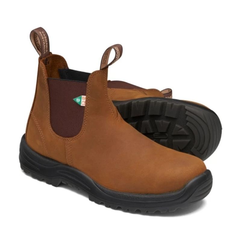 ♧ トゥームストーン BBBF-1013 Blundstone Unisex 164 Steel Toe Crazy Horse | Tootsies Shoe Market