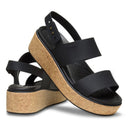 Womens brooklyn cork low wedge - CROCS - Tootsies Shoe Market - Sandals