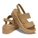 Womens brooklyn cork low wedge - CROCS - Tootsies Shoe Market - Sandals