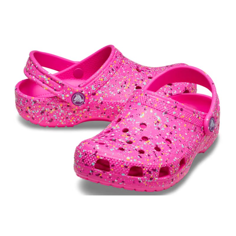 Unisex classic paint splatter clog to
