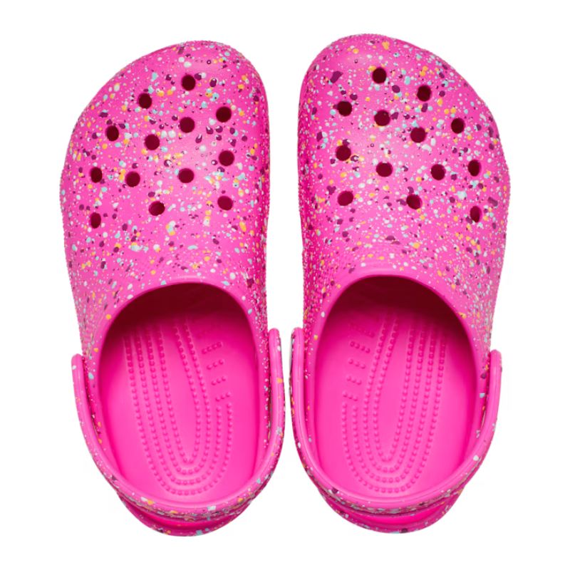 Unisex classic paint splatter clog to