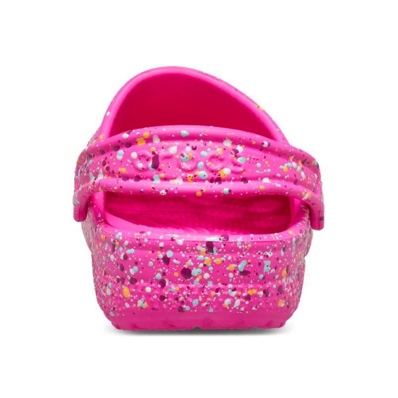 Unisex classic paint splatter clog to