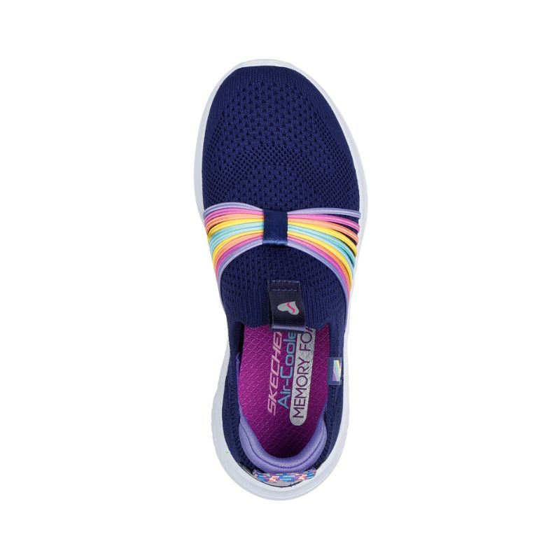 Skechers Girls Ultra Flex 30 Rainbow Speed | Tootsies Shoe Market