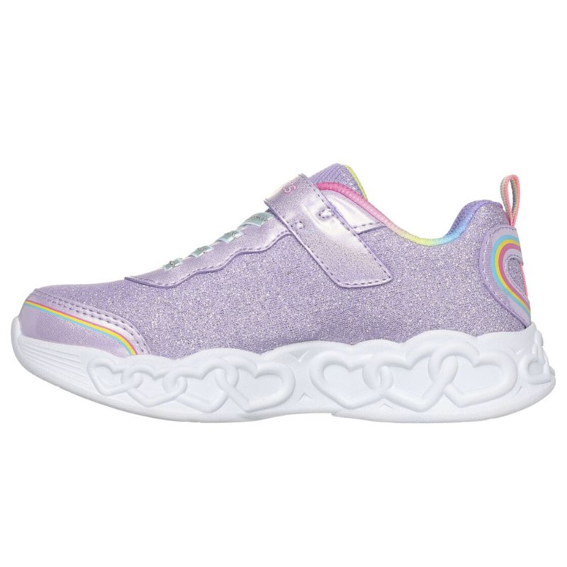 Girls Heart Lights Love Prism - Skechers - Tootsies Shoe Market - Sneakers/Athletic