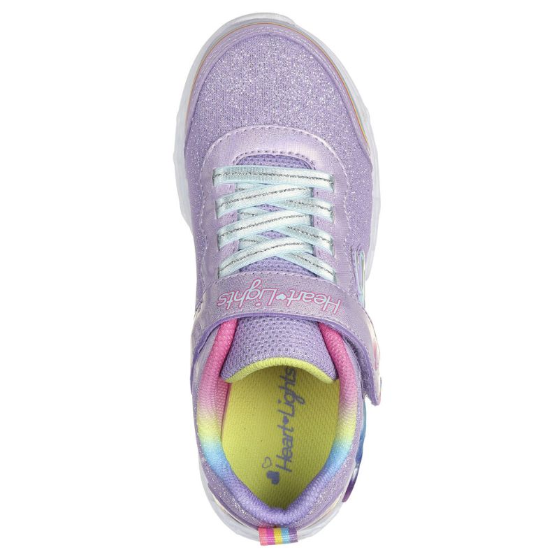 Girls Heart Lights Love Prism - Skechers - Tootsies Shoe Market - Sneakers/Athletic