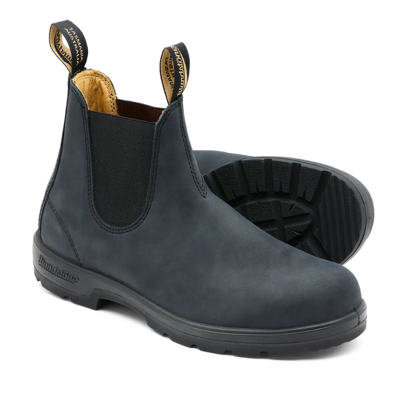 Blundstone black boots sales