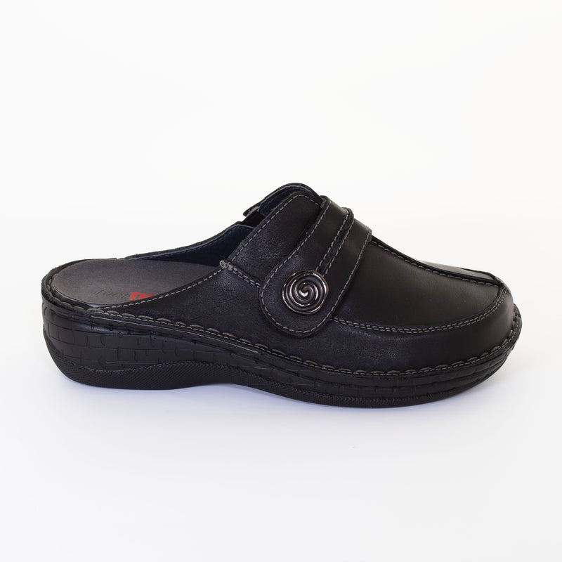 Womens Eliana (ss537) Leather Clog