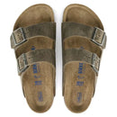 Mens Arizona Fl Wb Faded Khaki - BIRKENSTOCK - Tootsies Shoe Market - Sandals
