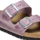 Womens Arizona Oiled Leather Lavender - BIRKENSTOCK - Tootsies Shoe Market - Sandals