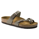 Womens Mayari B F Nubuck Stone - BIRKENSTOCK - Tootsies Shoe Market - Sandals