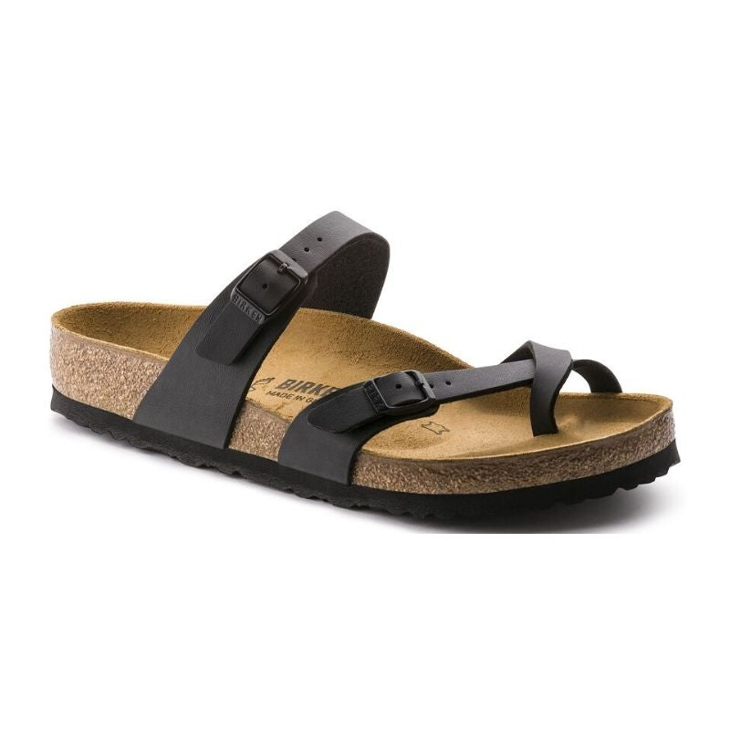 BIRKENSTOCK Womens Mayari Black Tootsies Shoe Market