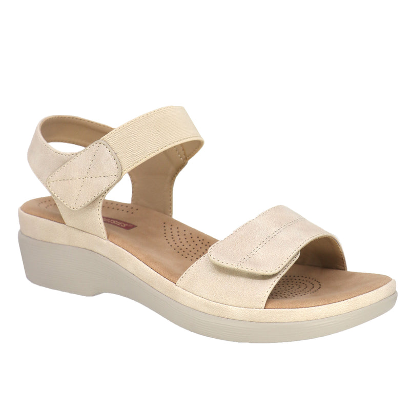 Womens Caroline Velcro Sandal - TENDER TOOTSIES - Tootsies Shoe Market - Sandals