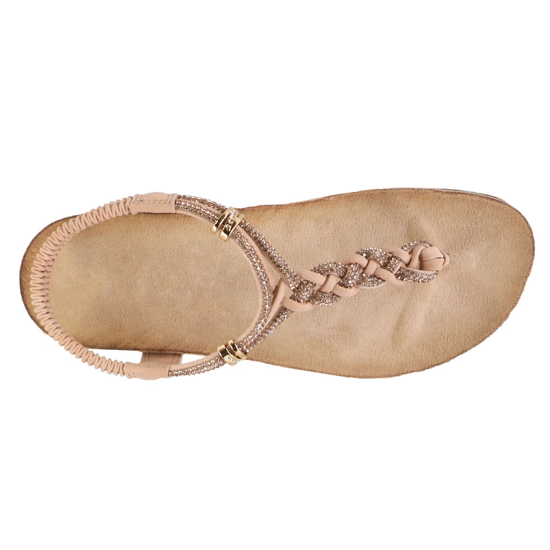 Womens Trisha Braided Sandal - WANDERLUST - Tootsies Shoe Market - Casuals/Dress