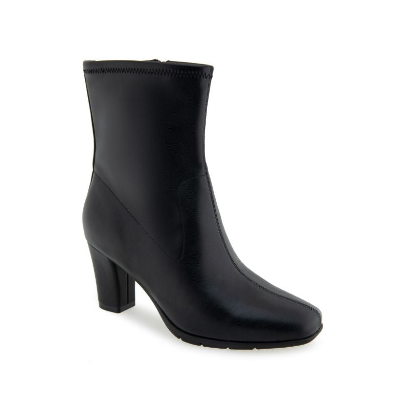 Womens cinnamon side zip dress boot - AEROSOLES - Tootsies Shoe Market - Dress