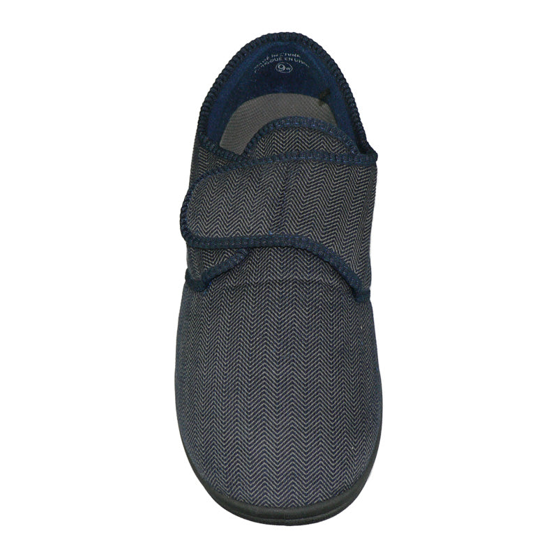 Men's M.eric Velcro Slipper - TENDER TOOTSIES - Tootsies Shoe Market - Slippers