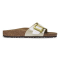 Womens Catalina Luxe Buckle Pearl White