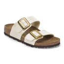 Womens Sydney Luxe Buckle Pearl White - BIRKENSTOCK - Tootsies Shoe Market - Sandals