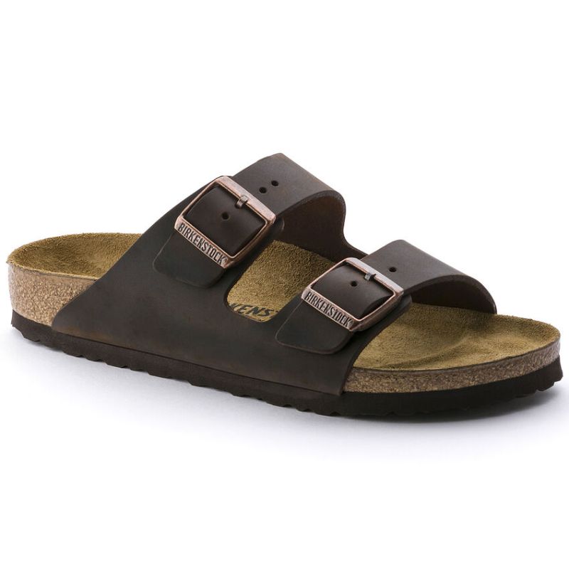 Unisex Arizona Oiled Leather Habana - BIRKENSTOCK - Tootsies Shoe Market - Sandals