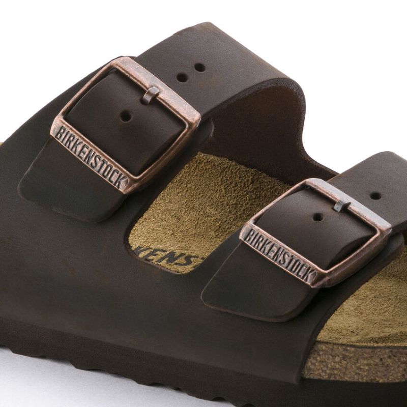 Unisex Arizona Oiled Leather Habana - BIRKENSTOCK - Tootsies Shoe Market - Sandals
