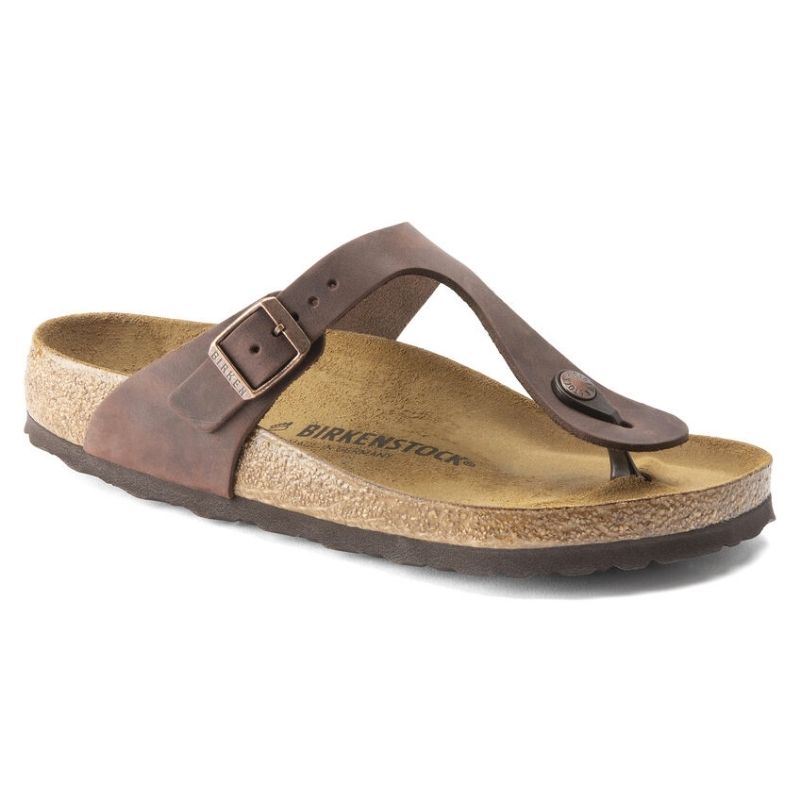 Womens Gizeh Oiled Leather Habana