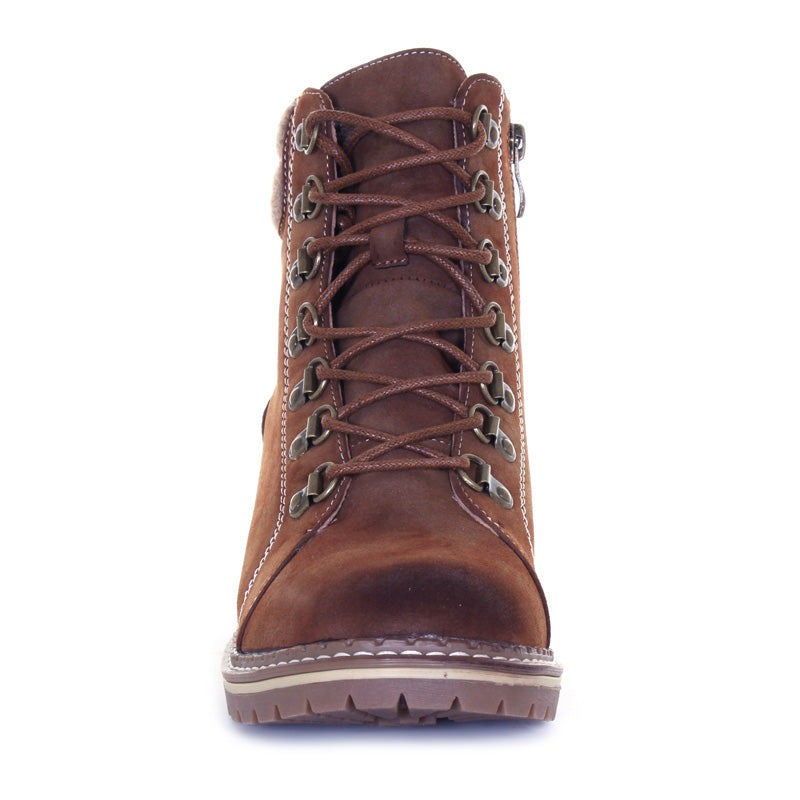 Womens Oshawa Lace Side Zip Boot - TAMARACK - Tootsies Shoe Market - Fashion