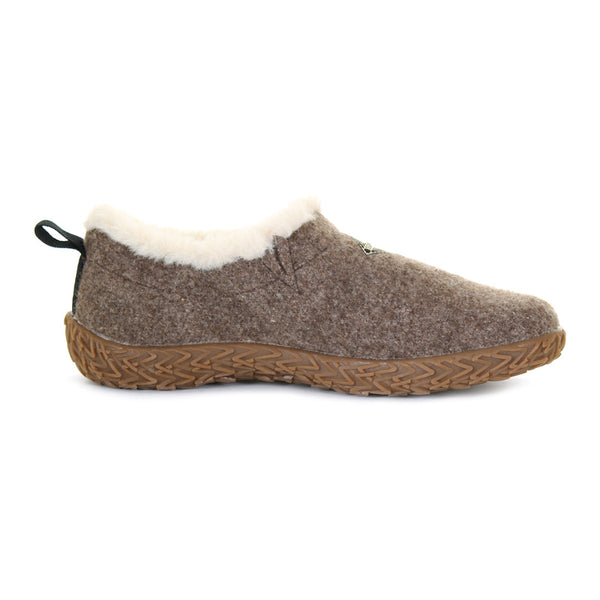 【みやぎ】 SLIPPER for L'ECHOPPE PEDOQU Men's Moccasin Slippers Genuine Suede Uppers Shearling