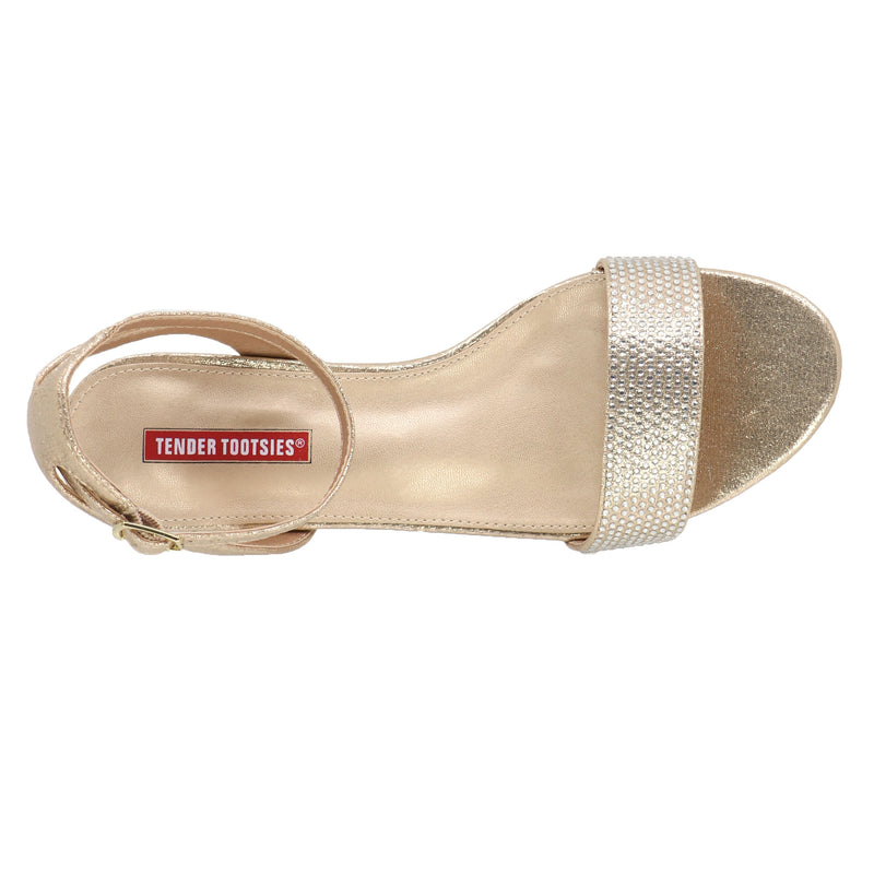 Womens Sunny Square Heel - TENDER TOOTSIES - Tootsies Shoe Market - Sandals