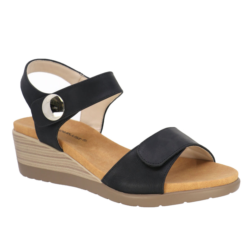 Womens Teri Velcro Sandal - WANDERLUST - Tootsies Shoe Market - Sandals