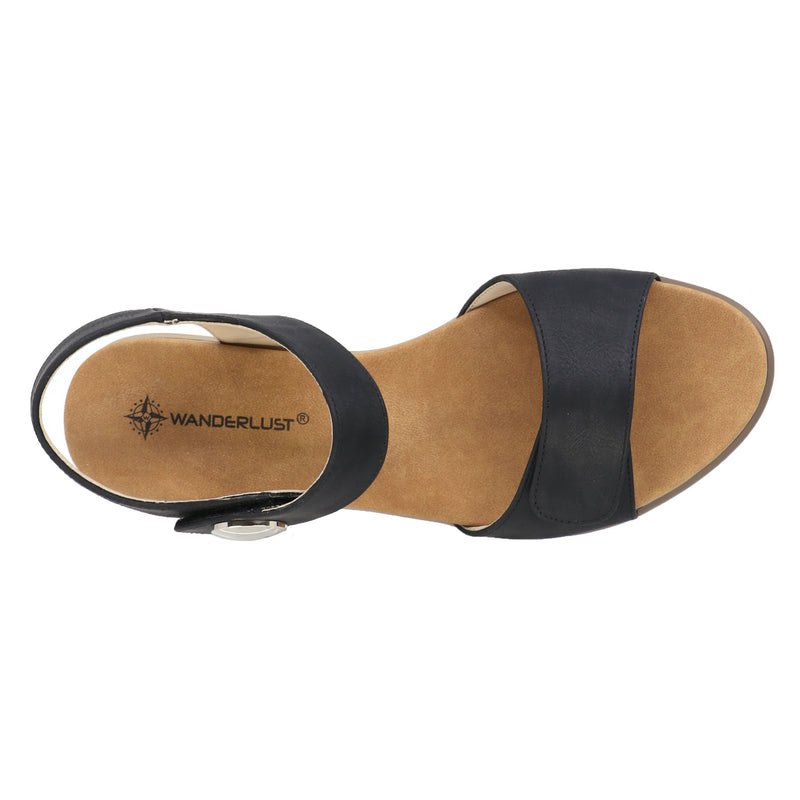 Womens Teri Velcro Sandal - WANDERLUST - Tootsies Shoe Market - Sandals