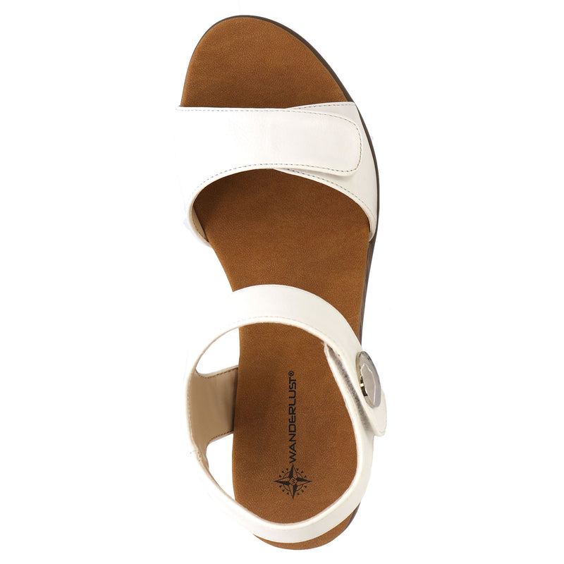 Womens Teri Velcro Sandal - WANDERLUST - Tootsies Shoe Market - Sandals