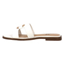 Womens Vienna Leather Slide Sandal - SANDPIPERS - Tootsies Shoe Market - Sandals