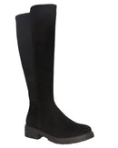 black-micro-suede