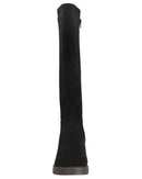 black-micro-suede