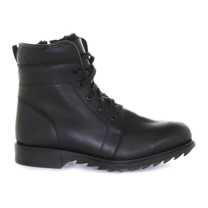Men's MATTHEW SHEARLING LEATHER BOOT