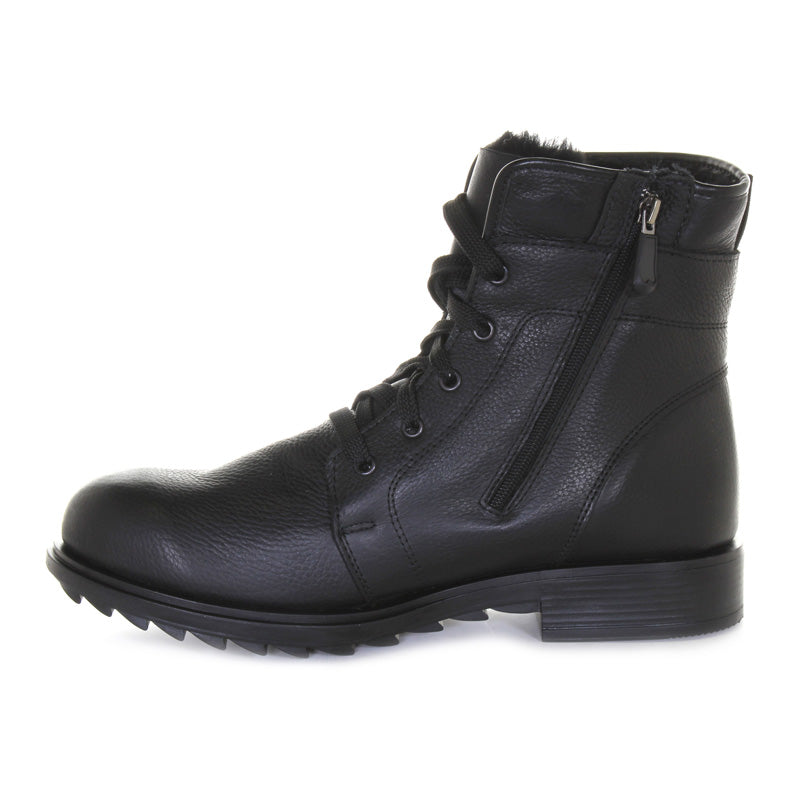 Mens Matthew Shearling Leather Boot - Toe Warmers - Tootsies Shoe Market - Boots