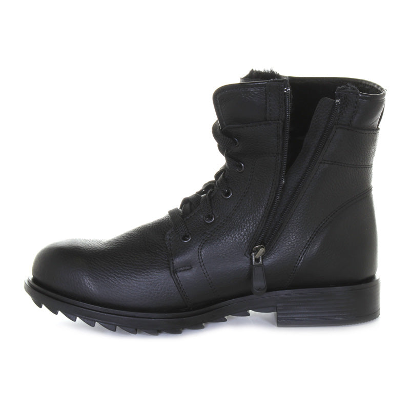 Mens Matthew Shearling Leather Boot - Toe Warmers - Tootsies Shoe Market - Boots