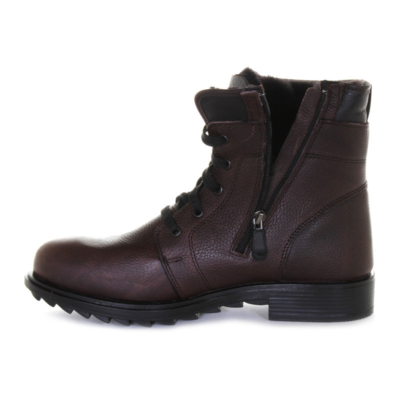 Mens Matthew Shearling Leather Boot - Toe Warmers - Tootsies Shoe Market - Boots