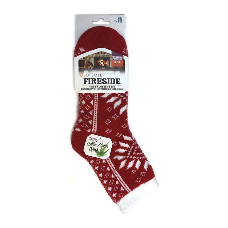 Fireside Double Layer Aloe Soc - Implus - Tootsies Shoe Market - Socks
